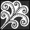 Zentangle pattern: OPUS