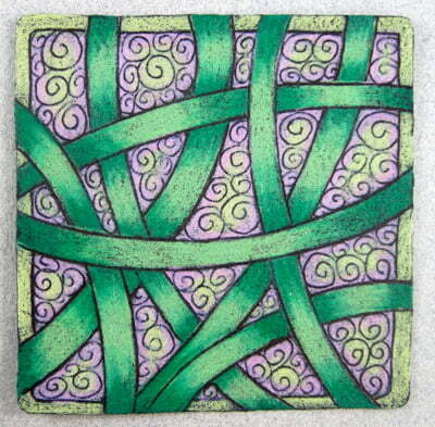 Impressive' Zentangle Tiles by Marie Browning - Tombow USA Blog