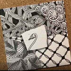 Time for Tangling: The Twelve Days of Zentangle® - Day 9