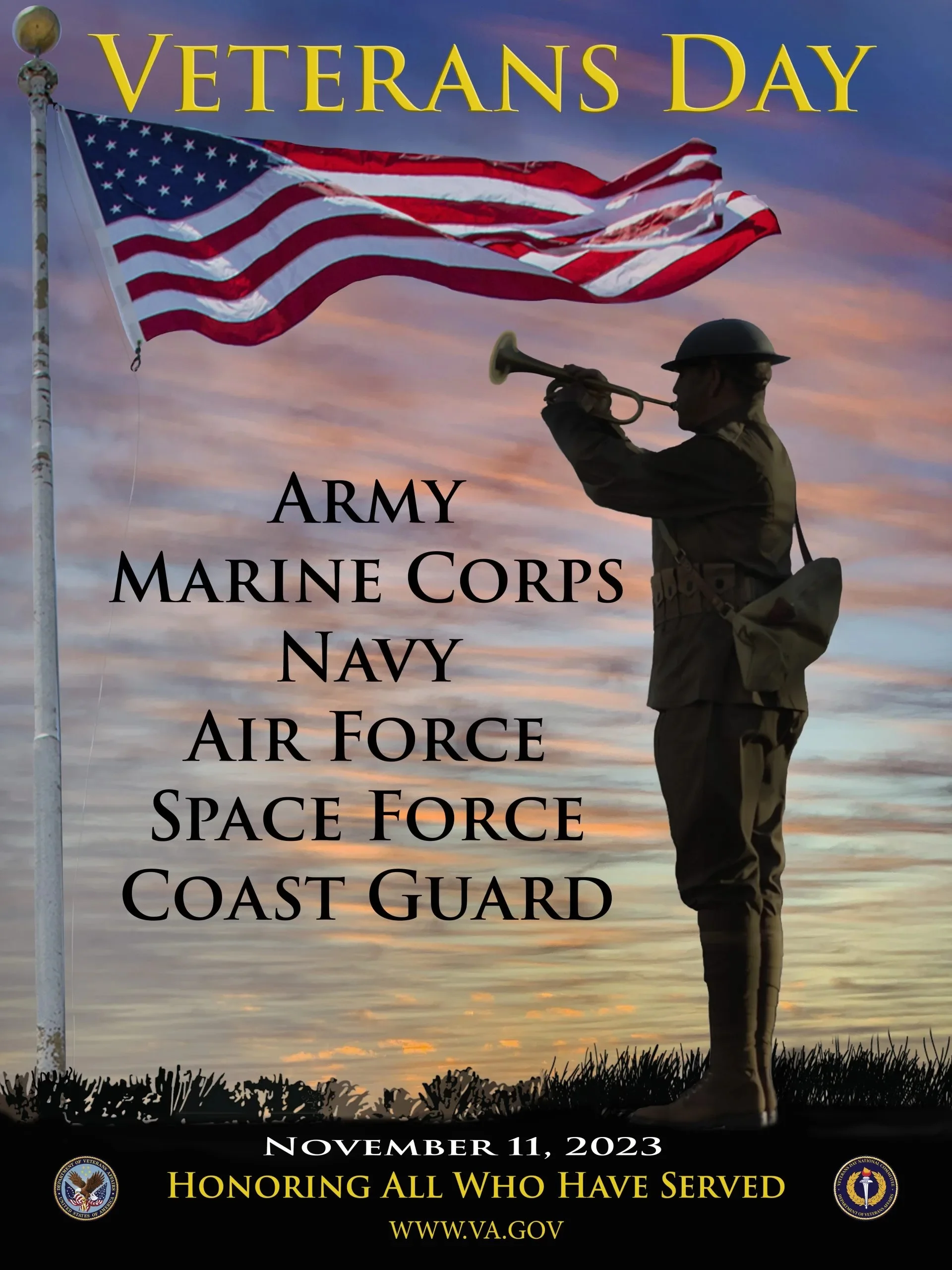 2023 Veterans Day Poster