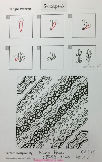How to draw 3-LOOPS-6 « TanglePatterns.com