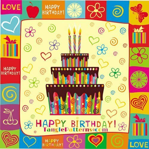 Happy Birthday TanglePatterns!