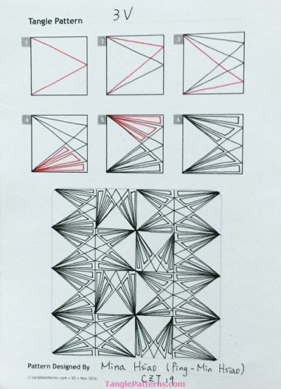 How to draw 3V « TanglePatterns.com