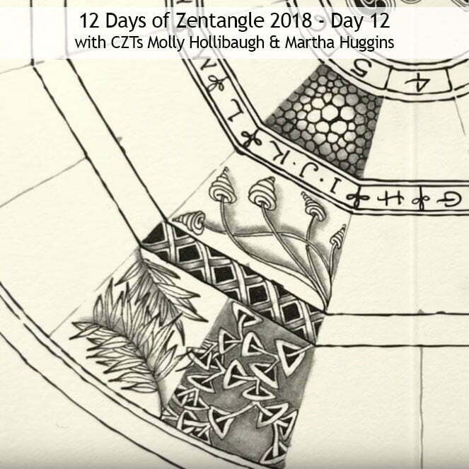 Zentangle® Project Pack #12 Summary – The Twelve Days of Zentangle
