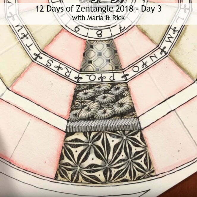 Time for Tangling: The Twelve Days of Zentangle® - Day 9