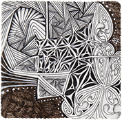 Tile "borrowed" from the zentangle.com home page