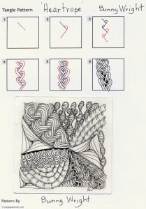 How to draw HEARTROPE « TanglePatterns.com