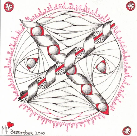 Zentangle by Mariët Dronten Zentangle by Mariët Dronten