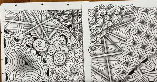 How to Make a Zentangle Doodle Art Zentangle