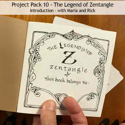 Zentangle Project Pack No. 03 - Zentangle Ensemble - Exploring Border  Tangles - Retail / Single