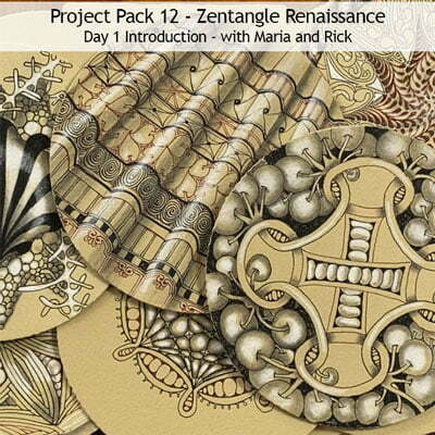 Project Pack 12 - The Twelve Days of Zentangle, 2020 Edition – Zentangle Renaissance