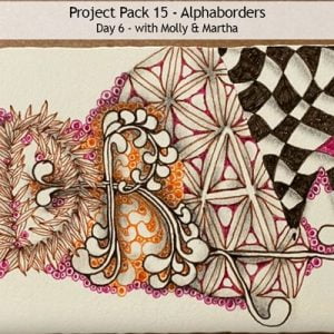 Zentangle 89 x 89mm Original Zentangle Tiles (pack Of 20)