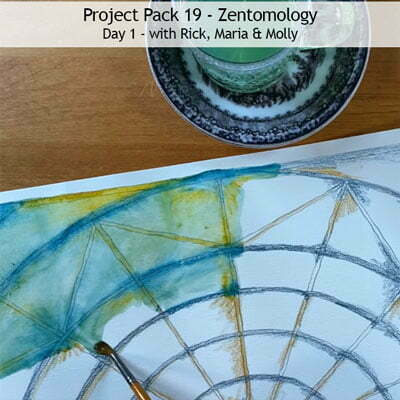 Zentangle® Project Pack 19 - Twelve Days of Zentangle, 2022 Edition, Day 1