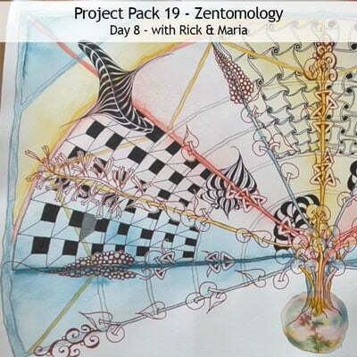 Zentangle® Project Pack #12 Summary – The Twelve Days of Zentangle, 2020  Edition – Zentangle Renaissance «