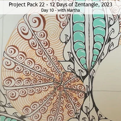 Zentangle® Project Pack #12 Summary – The Twelve Days of Zentangle, 2020  Edition – Zentangle Renaissance «