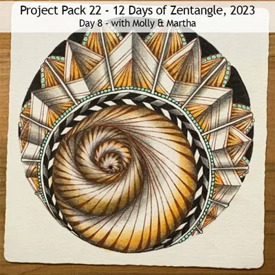Zentangle® Project Pack #12 Summary – The Twelve Days of Zentangle