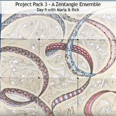 Zentangle Project Pack No. 15 - Alphaborders and Beyond!