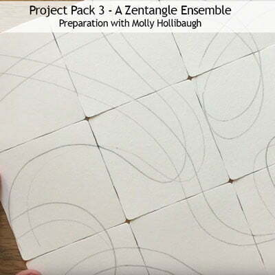 Zentangle Project Pack No. 15 - Alphaborders and Beyond!