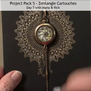 Proect Pack #5 - Zentangle Cartouches
