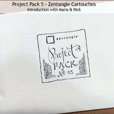 Project Pack 5 - Zentangle Cartouches - Introduction with Rick and Maria