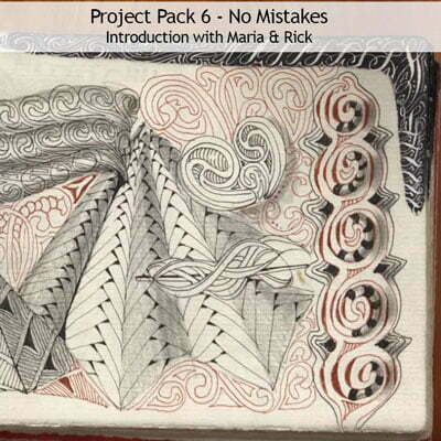 Zentangle Project Pack No. 03 - Zentangle Ensemble - Exploring Border