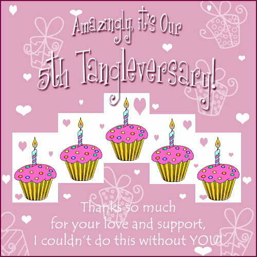 TanglePatterns 5th Anniversary!
