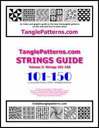 TanglePatterns STRING GUIDE, Volume 3