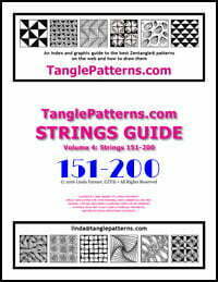 TanglePatterns.com STRINGS GUIDE, Volume 4: Strings 151-200