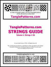 TanglePatterns STRINGS GUIDE Volume 1 (Strings 1-50)