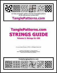 TanglePatterns STRINGS GUIDE, Volume 2 (051-100)