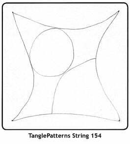 TanglePatterns String 154 - Image © Linda Farmer and TanglePatterns.com