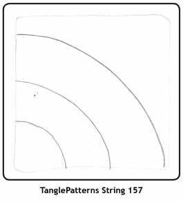 TanglePatterns String 157. Image © Linda Farmer and TanglePatterns.com. All rights reserved.