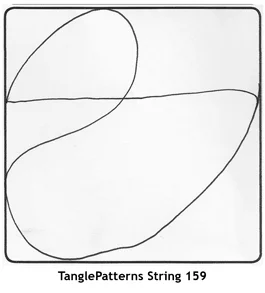 TanglePatterns String 159. Image © Linda Farmer and TanglePatterns.com. All rights reserved.