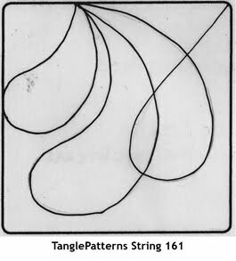 TanglePatterns String 161. Image © Linda Farmer and TanglePatterns.com. All rights reserved.