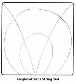 TanglePatterns String 164. Image © Linda Farmer and TanglePatterns.com. All rights reserved.