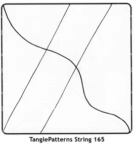 TanglePatterns String 165. Image © Linda Farmer and TanglePatterns.com. All rights reserved.