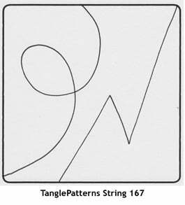 TanglePatterns String 167. Image © Linda Farmer and TanglePatterns.com. All rights reserved.