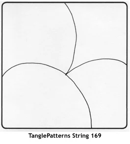 TanglePatterns String 169. Image © Linda Farmer and TanglePatterns.com. All rights reserved.