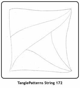 TanglePatterns String 172. Image © Linda Farmer and TanglePatterns.com. All rights reserved.