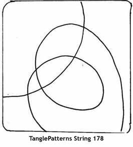 TanglePatterns String 178. Image © Linda Farmer and TanglePatterns.com. All rights reserved.
