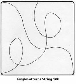 TanglePatterns String 180. Image © Linda Farmer and TanglePatterns.com. All rights reserved.