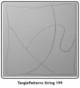 TanglePatterns String 199. Image © Linda Farmer and TanglePatterns.com. All rights reserved.