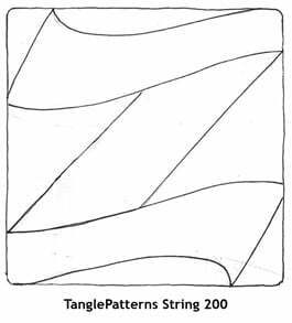 TanglePatterns String 200. Image © Linda Farmer and TanglePatterns.com. All rights reserved.