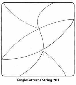 TanglePatterns String 201. Image © Linda Farmer and TanglePatterns.com. All rights reserved.