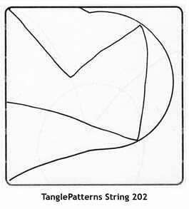 TanglePatterns String 202. Image © Linda Farmer and TanglePatterns.com. All rights reserved.