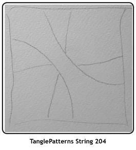 TanglePatterns String 204. Image © Linda Farmer and TanglePatterns.com. All rights reserved.