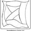 TanglePatterns String 212. Image © Linda Farmer and TanglePatterns.com. ALL RIGHTS RESERVED.