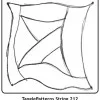TanglePatterns String 212. Image © Linda Farmer and TanglePatterns.com. ALL RIGHTS RESERVED.