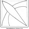 TanglePatterns String 213. Image © Linda Farmer and TanglePatterns.com. ALL RIGHTS RESERVED.