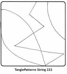 TanglePatterns String 222. Image © Linda Farmer and TanglePatterns.com. ALL RIGHTS RESERVED.